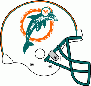 Miami Dolphins 1989-1996 Helmet Logo t shirts iron on transfers